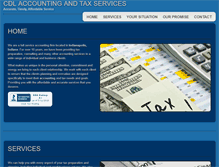 Tablet Screenshot of cdltaxes.com